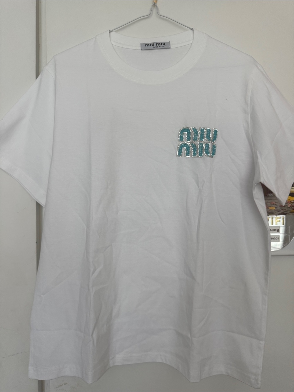 Miu Miu white tshirt